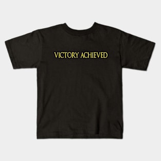 Victory achieved Kids T-Shirt